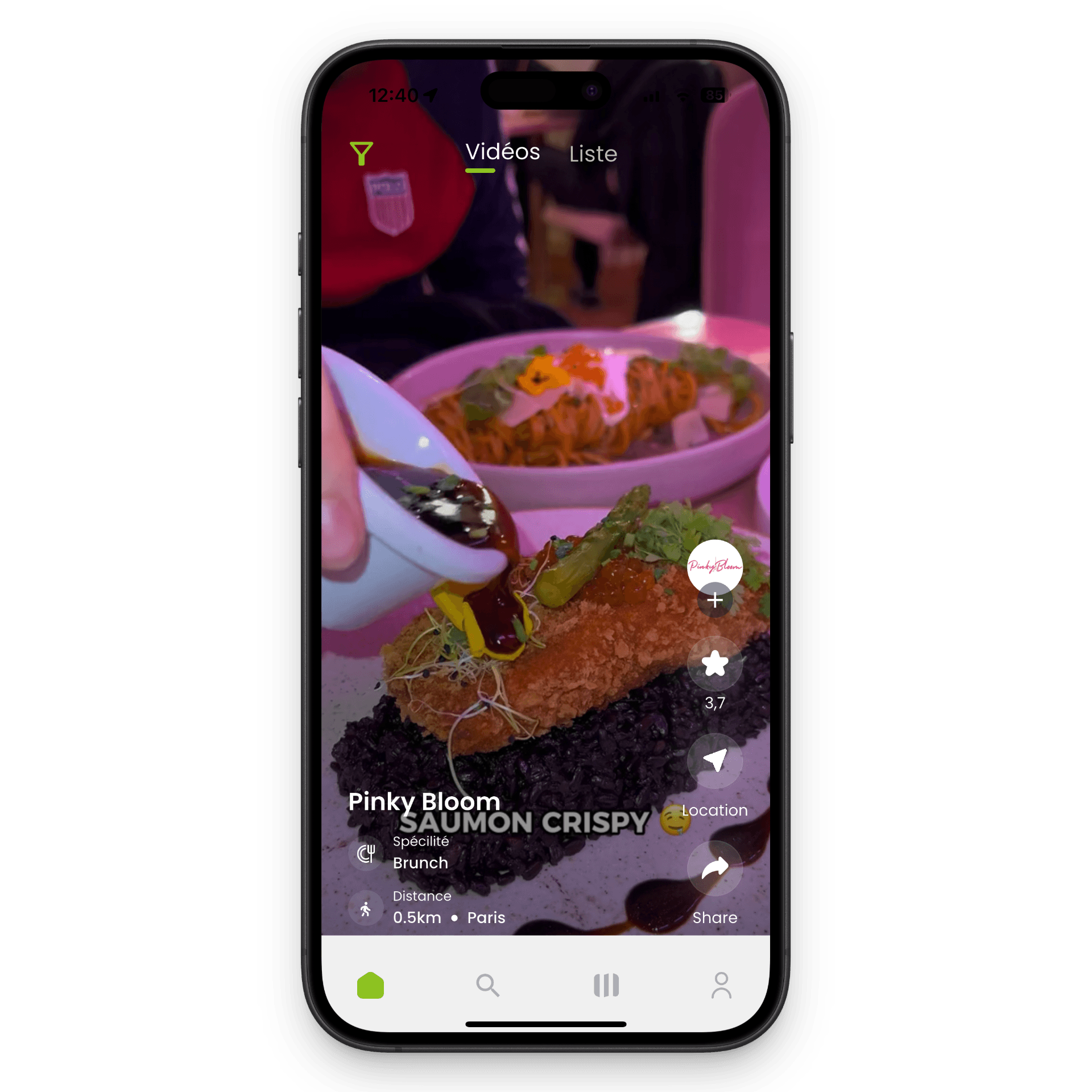 Image pour Découverte rapide avec vidéos, filtres et recherche